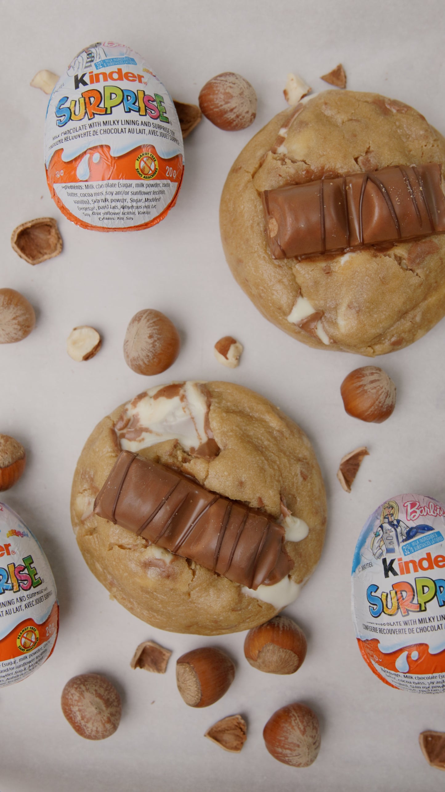 Kinder Hazelnut Cookie