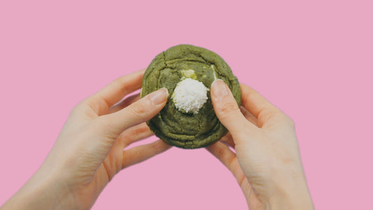 Ferrero White Chocolate Matcha Cookie